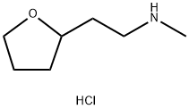 methyl[2-(oxolan-2-yl)ethyl]amine hydrochloride Structure