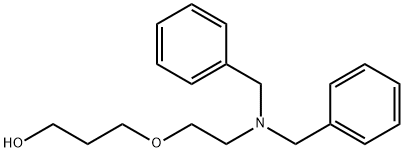 3-(2-(Dibenzylamino)ethoxy)propan-1-ol 구조식 이미지
