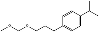 1-isopropyl-4-(3-(methoxymethoxy)propyl)benzene Structure