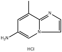 8-methylimidazo[1,2-a]pyridin-6-amine hydrochloride 구조식 이미지