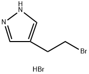 4-(2-bromoethyl)-1H-pyrazole hydrobromide Structure