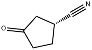 (R)-3-oxocyclopentane-1-carbonitrile Structure