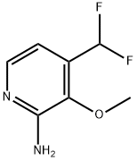 4-Difluoromethyl-3-methoxy-pyridin-2-ylamine 구조식 이미지