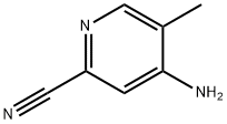 4-Amino-5-methylpicolinonitrile Structure