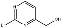 4-Pyrimidinemethanol, 2-bromo- Structure