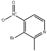 3-Bromo-2-methyl-4-nitropyridine 구조식 이미지