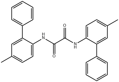 Ethanediamide, N1,N2-bis(5-methyl[1,1'-biphenyl]-2-yl)- Structure