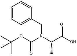 N-Benzyl-Boc-DL-alanine Structure