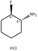 (1R,2R)-2-fluorocyclohexan-1-amine hydrochloride Structure