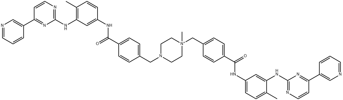 Imatinib Impurity 72 구조식 이미지