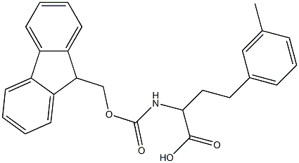 N-Fmoc-3-methyl-DL-homophenylalanine Structure