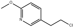 5-(2-chloroethyl)-2-methoxy-Pyridine Structure