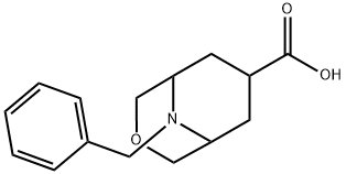 9-benzyl-3-oxa-9-azabicyclo[3.3.1]nonane-7-carboxylic acid Structure