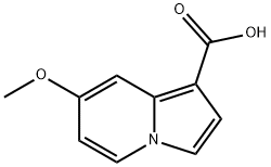 7-methoxyindolizine-1-carboxylic acid Structure