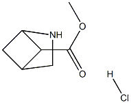 methyl 2-azabicyclo[2.1.1]hexane-5-carboxylate hydrochloride Structure