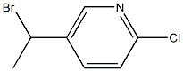 5-(1-bromoethyl)-2-chloropyridine 구조식 이미지