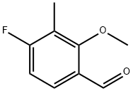 4-Fluoro-2-methoxy-3-methylbenzaldehyde Structure