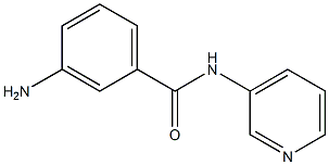 3-amino-N-pyridin-3-ylbenzamide Structure