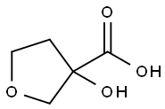 3-hydroxytetrahydrofuran-3-carboxylic acid Structure