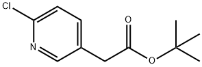 tert-Butyl 2-(6-chloropyridin-3-yl)acetate Structure