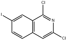 Isoquinoline, 1,3-dichloro-7-iodo- Structure