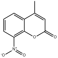 4-methyl-8-nitro-2H- chromen-2-one Structure