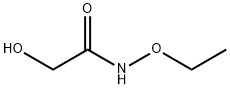 N-ethoxy-2-hydroxyacetamide 구조식 이미지