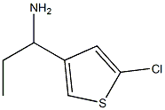 1-(5-chlorothiophen-3-yl)propan-1-amine Structure