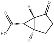 (1S,5R,6S)-2-oxobicyclo[3.1.0]hexane-6-carboxylic acid Structure