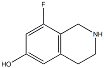 8-fluoro-1,2,3,4-tetrahydroisoquinolin-6-ol Structure