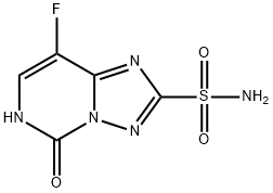 8-fluoro-5-oxo-5,6-dihydro[1,2,4]triazolo[1,5-c]pyrimidine-2-sulfonamide Structure