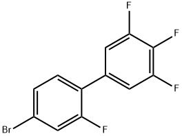 4-Bromo-2,3',4',5'-tetrafluorobiphenyl 구조식 이미지