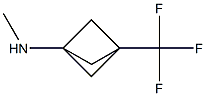 N-methyl-3-(trifluoromethyl)bicyclo[1.1.1]pentan-1-amine Structure