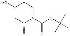 tert-butyl (2R)-4-amino-2-methylpiperidine-1-carboxylate Structure