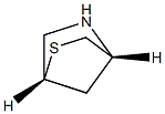 (1R,4R)-2-thia-5-azabicyclo[2.2.1]heptane Structure