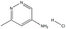 6-methylpyridazin-4-amine hydrochloride Structure