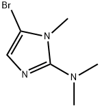 5-bromo-N,N,1-trimethyl-1H-imidazol-2-amine Structure
