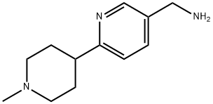 (1'-Methyl-1',2',3',4',5',6'-hexahydro-[2,4']bipyridinyl-5-yl)-methylamine 구조식 이미지