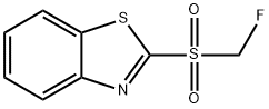 1,3-benzothiazol-2-yl fluoromethyl sulfone Structure