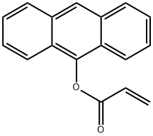 2-Propenoic acid, 9-anthracenyl ester 구조식 이미지