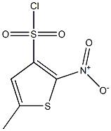 5-methyl-2-nitrothiophene-3-sulfonyl chloride Structure
