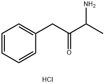 2-Butanone, 3-amino-1-phenyl-, hydrochloride (1:1) Structure