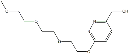 (6-(2-[2-(2-methoxyethoxy)ethoxy]ethoxy)pyridazin-3-yl)methanol Structure