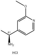 (S)-1-(2-Methoxypyridin-4-yl)ethanamine hydrochloride Structure