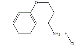 7-METHYLCHROMAN-4-AMINE HYDROCHLORIDE Structure