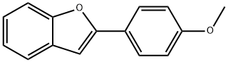 4-(Benzofuran-2-yl)anisole Structure