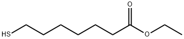 Heptanoic acid, 7-mercapto-, ethyl ester Structure