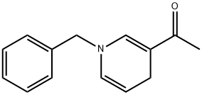 1-Benzyl-3-acetyl-1,4-dihydropyridine 구조식 이미지