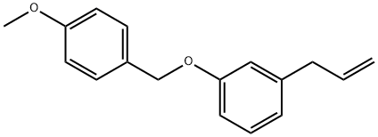 1-Allyl-3-[(4-methoxybenzyl)oxy]benzene Structure