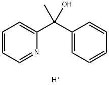 1-phenyl-1-(pyridin-2-yl)ethan-1-ol hydrochloride Structure